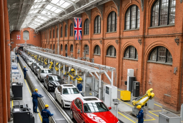 英国4月汽车产量跌至70年来最低水平 同比大降15.8%