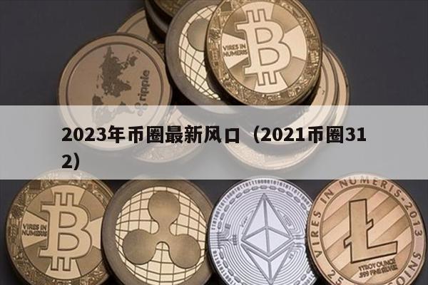 2023年币圈最新风口（2021币圈312）