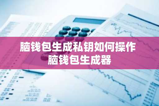 脑钱包生成私钥如何操作 脑钱包生成器