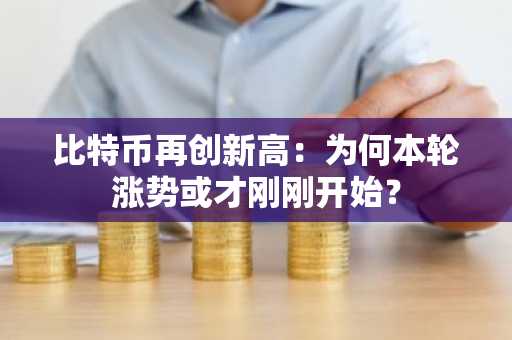 比特币再创新高：为何本轮涨势或才刚刚开始？