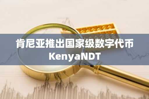 肯尼亚推出国家级数字代币KenyaNDT