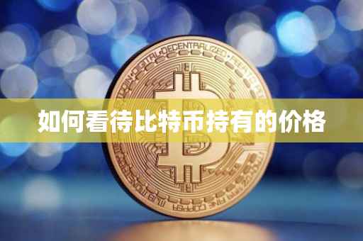 如何看待比特币持有的价格