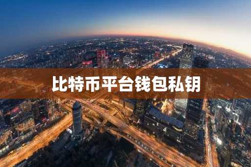 比特币平台钱包私钥