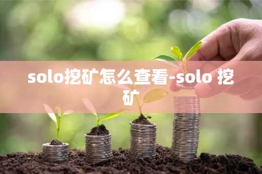 solo挖矿怎么查看-solo 挖矿