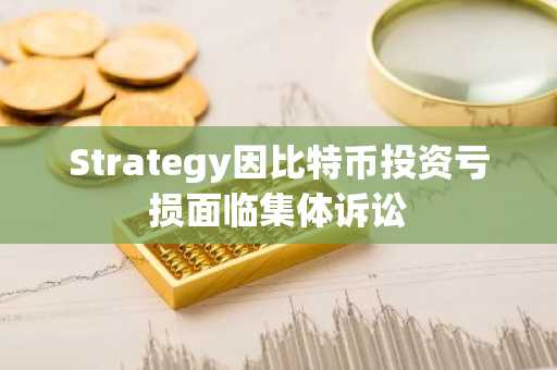 Strategy因比特币投资亏损面临集体诉讼