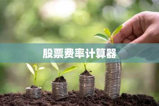 股票费率计算器