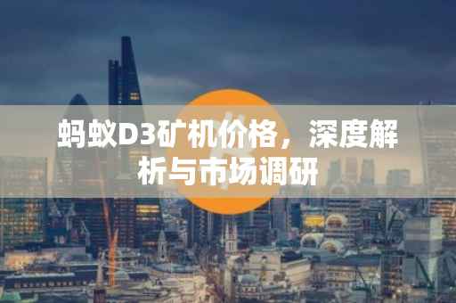 蚂蚁D3矿机价格，深度解析与市场调研