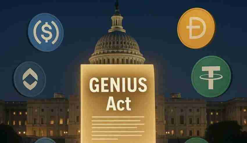 Genius法案未来五年对加密货币行业的三大影响