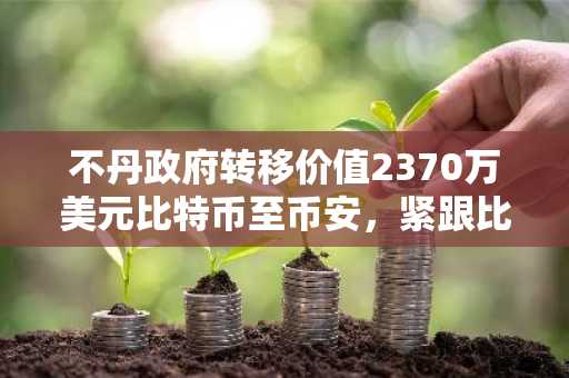 不丹政府转移价值2370万美元比特币至币安，紧跟比特币历史新高步伐