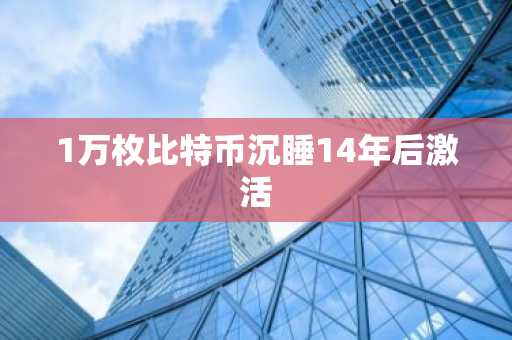 1万枚比特币沉睡14年后激活