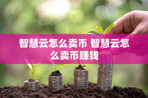智慧云怎么卖币 智慧云怎么卖币赚钱