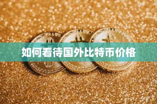 如何看待国外比特币价格