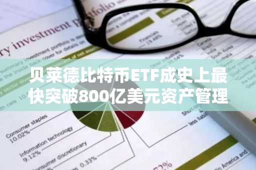 贝莱德比特币ETF成史上最快突破800亿美元资产管理规模的基金