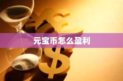元宝币怎么盈利