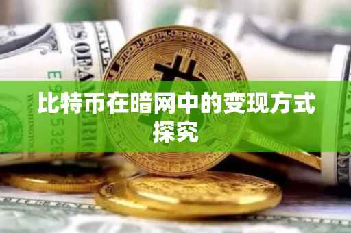 比特币在暗网中的变现方式探究