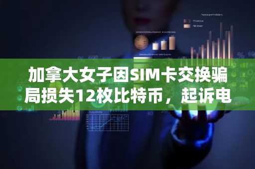 加拿大女子因SIM卡交换骗局损失12枚比特币，起诉电话公司要求赔偿