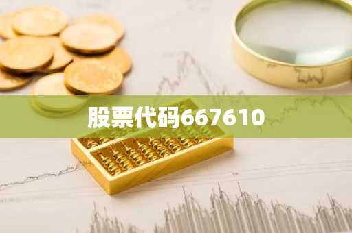 股票代码667610