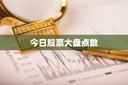 今日股票大盘点数