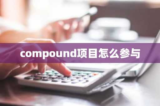 compound项目怎么参与