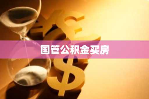 国管公积金买房
