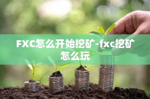 FXC怎么开始挖矿-fxc挖矿怎么玩