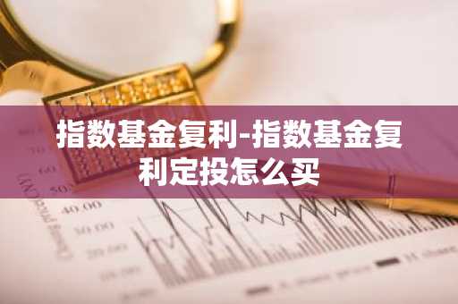 指数基金复利-指数基金复利定投怎么买