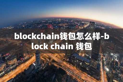 blockchain钱包怎么样-block chain 钱包