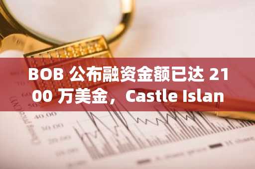 BOB 公布融资金额已达 2100 万美金，Castle Island Ventures, Ledger Cathay Capital 等机构追加投资