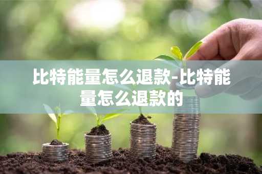 比特能量怎么退款-比特能量怎么退款的