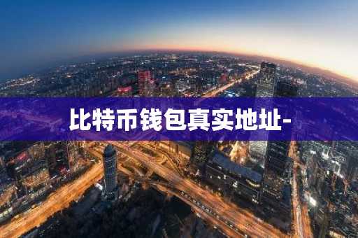 比特币钱包真实地址-