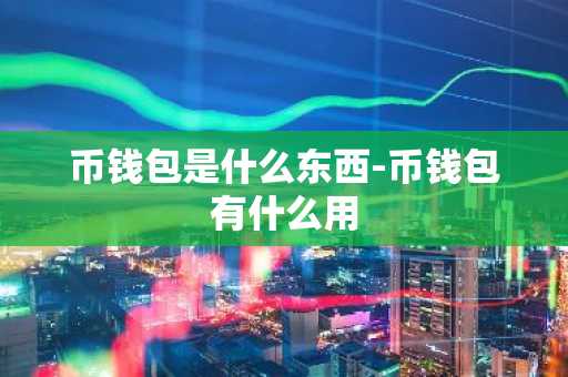 币钱包是什么东西-币钱包有什么用