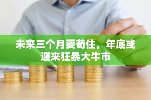 未来三个月要苟住，年底或迎来狂暴大牛市