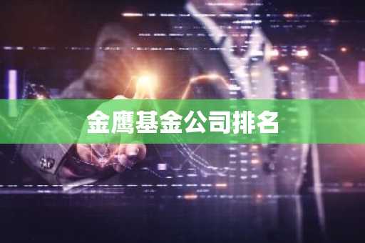 金鹰基金公司排名