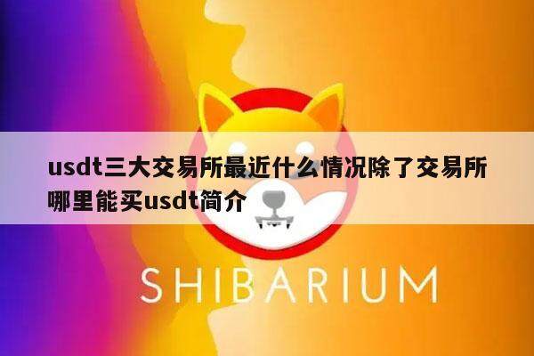usdt三大交易平台最近什么情况除了交易平台哪里能买usdt简介