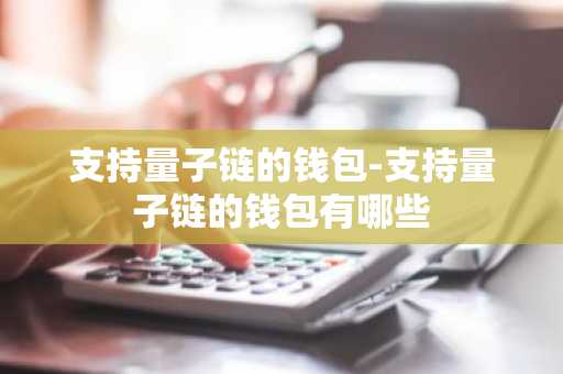 支持量子链的钱包-支持量子链的钱包有哪些