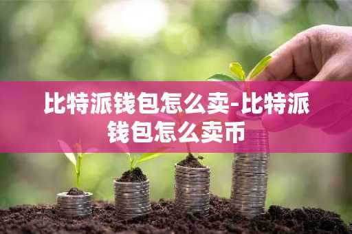 比特派钱包怎么卖-比特派钱包怎么卖币