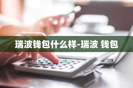 瑞波钱包什么样-瑞波 钱包