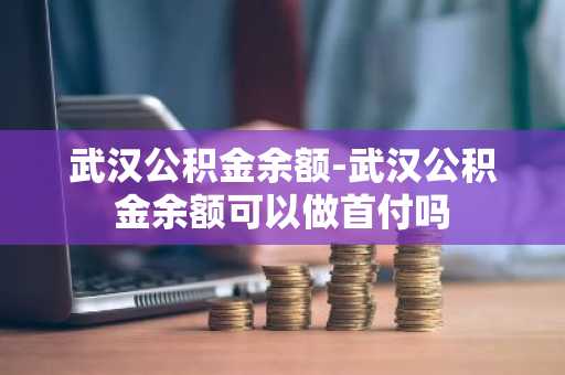武汉公积金余额-武汉公积金余额可以做首付吗