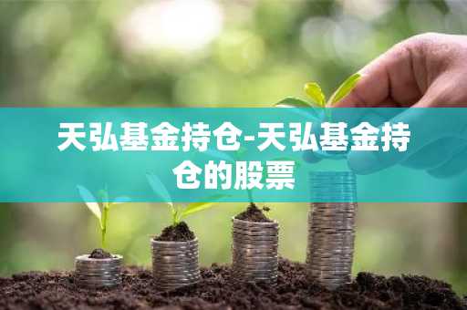 天弘基金持仓-天弘基金持仓的股票