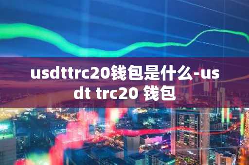 usdttrc20钱包是什么-usdt trc20 钱包