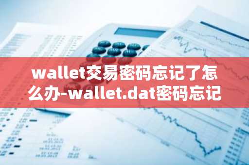 wallet交易密码忘记了怎么办-wallet.dat密码忘记