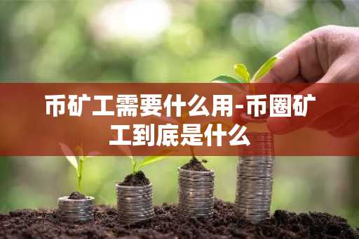 币矿工需要什么用-币圈矿工到底是什么