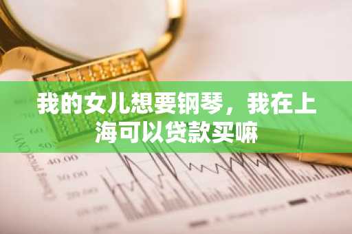 我的女儿想要钢琴，我在上海可以贷款买嘛