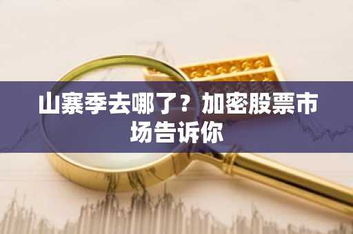 山寨季去哪了？加密股票市场告诉你