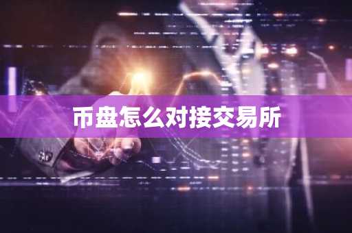 币盘怎么对接交易所