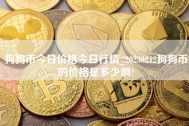 狗狗币今日价格今日行情_20230212狗狗币的价格是多少啊？