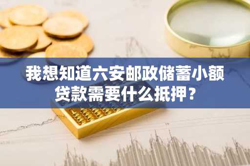 我想知道六安邮政储蓄小额贷款需要什么抵押？