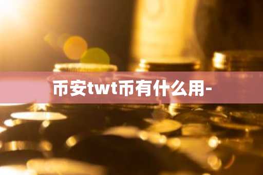 币安twt币有什么用-