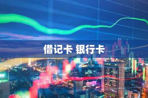 借记卡 银行卡
