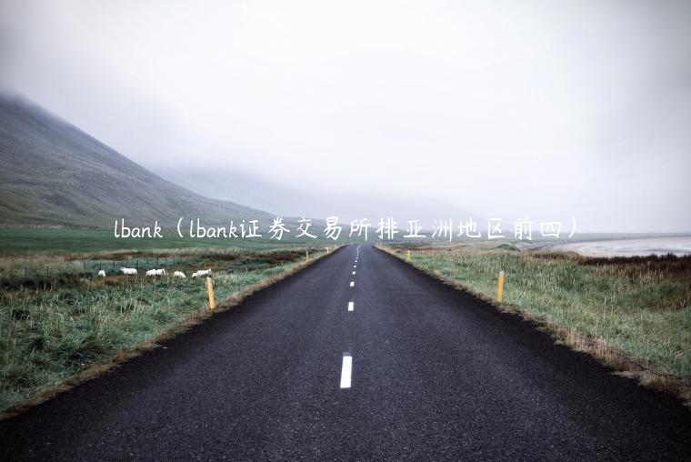 lbank（lbank证券交易平台排亚洲地区前四）